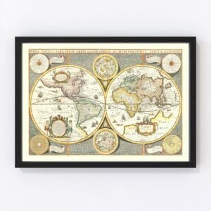 World Map 1642