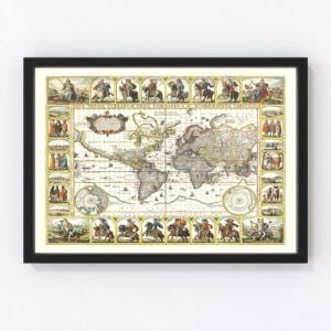 World Map 1652