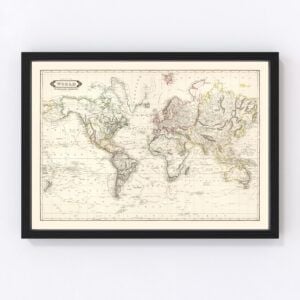 World Map 1841