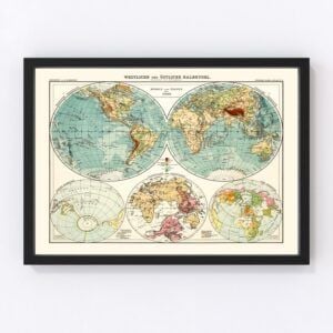 World Map 1911
