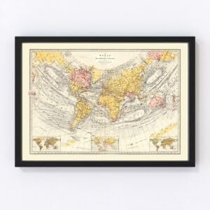 World Map 1871