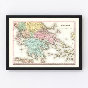 Greece Map 1842