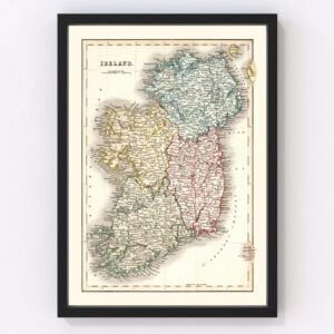 Ireland Map 1832