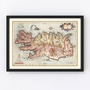 Iceland Map 1623