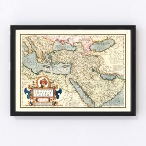 Turkey Saudi Arabia Iraq Syria Map 1623