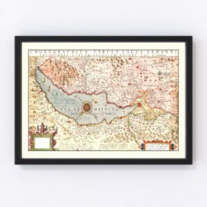 Lake Geneva Map 1623