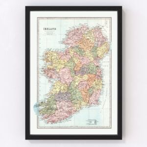 Ireland Map 1871