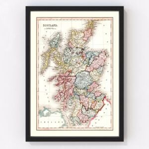 Scotland Map 1832
