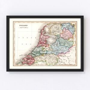 Holland Map 1832