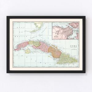 Cuba Map 1901