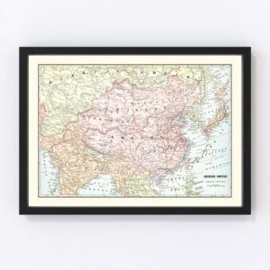 China Map 1901