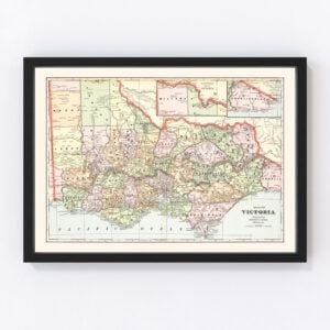 Victoria Map 1901