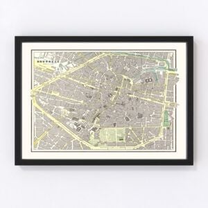 Brussels Map 1901