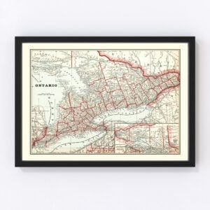Ontario Map 1893