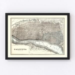 Calcutta Map 1893