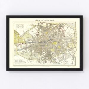 Dublin Map 1883