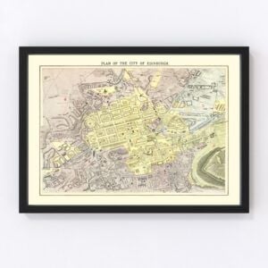 Edinburgh Map 1883