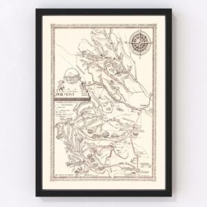 Philmont Scout Ranch Map 1948