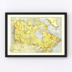 Canada Map 1943