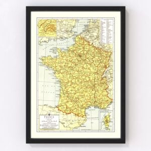 France Map 1943