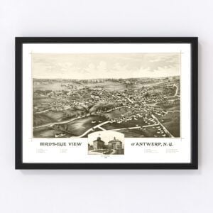 Antwerp Map 1888