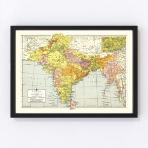 India Map 1943
