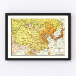 China Map 1943