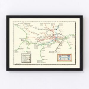 London Map 1922