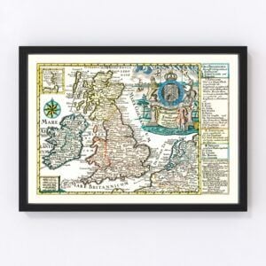 England Scotland Ireland Map 1790
