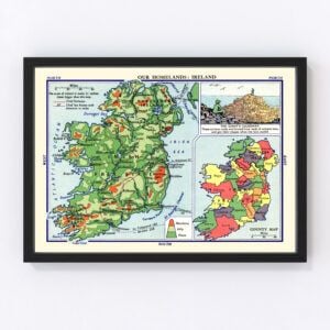 Ireland Map 1935