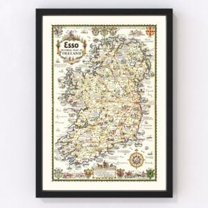 Ireland Map 1933