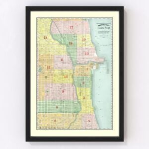 Chicago Map 1875