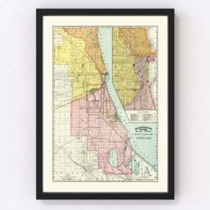 Chicago Map 1897