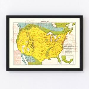 United States Map 1916