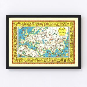 World Map 1925