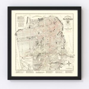San Francisco Map 1915