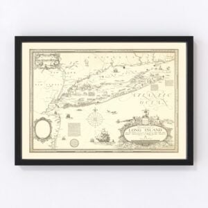 Long Island Map 1925