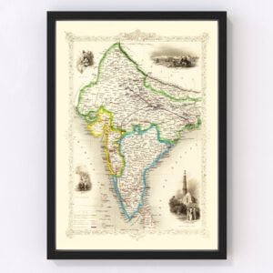 India Map 1851