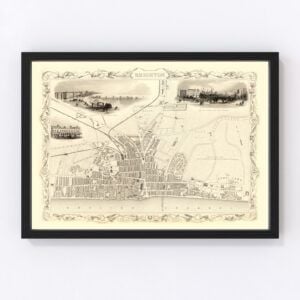 Brighton Map 1851