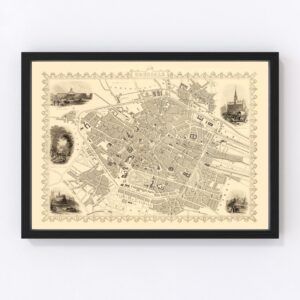 Brussels Map 1851