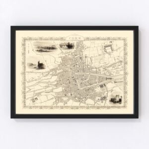Cork Map 1851