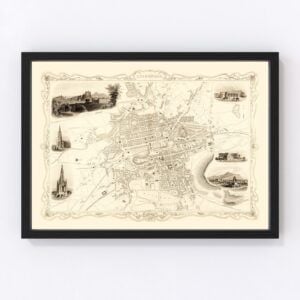 Edinburgh Map 1851