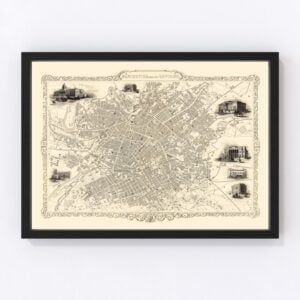 Manchester Map 1851