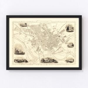 Preston Map 1851