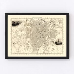 Sheffield Map 1851