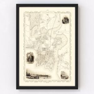 Southampton Map 1851