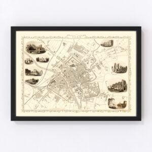 York Map 1851
