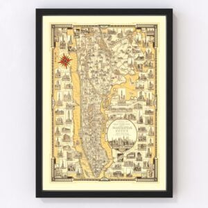 Manhattan Map 1939