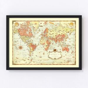 World Map 1931