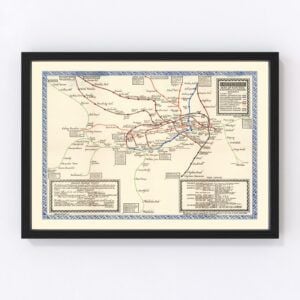 London Map 1921